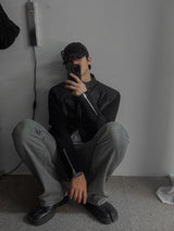 [Duck Down] ASCLOマッスルフィットパッドバイカージャケット (2color)