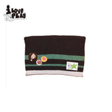 loveplayshop "Fortune Star" ストライプデビルホーンニットキャップ