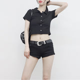 an ethine ringle shirt