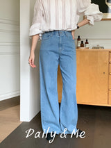 Summer cool wide denim(2color)