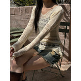[S/S] Punching knit one piece