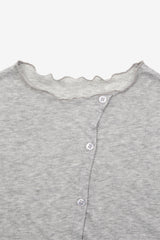 Eller lettuce edge cardigan