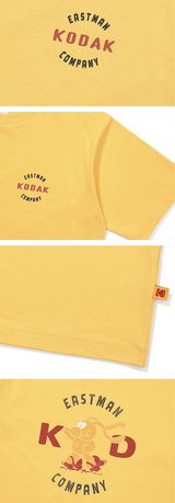 シネラウンジカラーキンズ半袖Tシャツ【WHITE MELANGE】