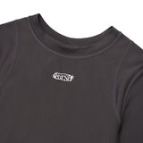PRINT POINT RASHGUARD [CHARCOAL]