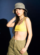 Black Gem Bucket Hat (khaki)