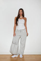 Athletic tank top - white