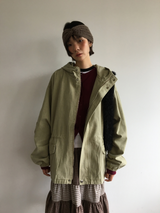 モロー ウォッシュド フーデッド フィールド ジャケット (2color)