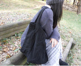 knit shoulder bag