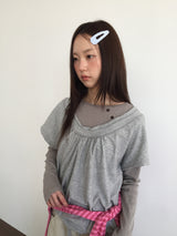 ピンチストライプヘアピン (4color)
