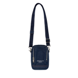 25SS ESSENTIAL DENIM MINI CROSS BAG DARK BLUE