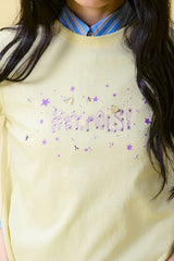 ヘイパルズミルキーウェイ Tシャツ [Lemon yellow]