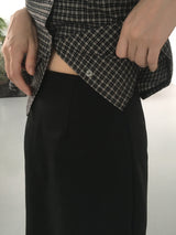 Midi Frill Skirt