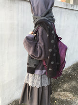 【即日発送】 dot-flip reversible muffler 