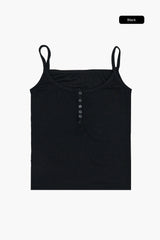 Zelia henley ribbed top