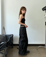 2wayナイロンカーゴパンツ (black)