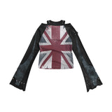 EPL GRUNGE LEATHER LONGSLEEVE