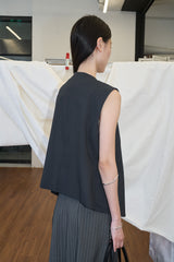 512 ボタンベスト (ブラック)