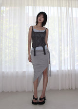 MULTI STRAP SKIRT (3color)