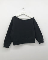 Ready Off-Shoulder Sweatshirt (2 Colors)