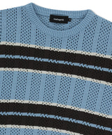 MESH STRIPE KNIT