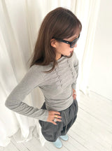 Napoleon sleeve T-shirt(2c)