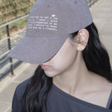 Little-dreamer washed ball cap_brown