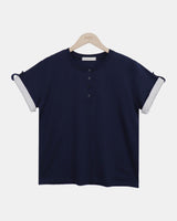モバ ロールアップ ショートスリーブ Tシャツ