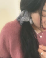 [MADE] ピオニーベルベットヘアシュシュ 8colors *1PCS