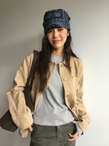Trucker Washed Jacket (2color)
