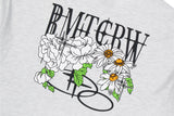 VOLUME LOGO FLOWER TEE SHIRT