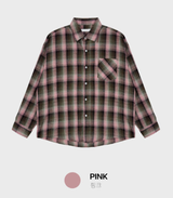  Glife S Daily Overfit Check Long Sleeve Shirt