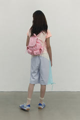 RIBBON POINT MINI BACKPACK [PINK]
