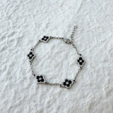 Midnight Flower Bracelet