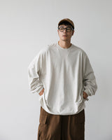 NCB ヘビーサイズバルーン長袖Tシャツ