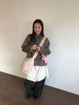 ローキーシャツドレス (2color)