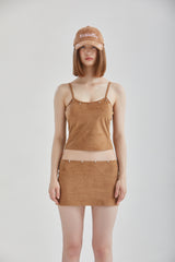 VELVET STUD TOP