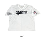 バスケットVネックメッシュ半袖Tシャツ