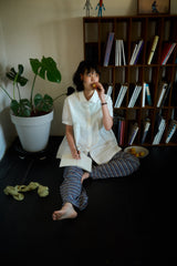 Melo Shirring Blouse (2color)