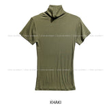 [U-BASIC] ジェリーリブスリムポーラー半袖Tシャツ