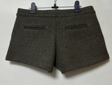 (STRETCH♥) Y2Kウールローライズマイクロショートパンツ