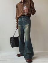 Deserve Phantom Flare Denim Pants