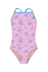 [Bloom Stitch_pink] One Piece Swimsuit