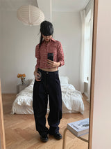 PINTUCK RAW JEANS (2C)