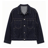 Calder Contrast Stitch Denim Jacket