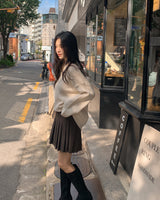 テナプリテッドミニスカート(with inner pants)