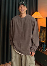 Pigment Solid Long-Sleeve 5COLOR