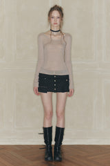 DUSK GRAPHIC TEE beige