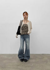 [MADE] Shayden Round Linen Knit Cardigan