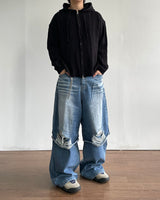 Alt Layered Denim Pants
