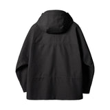 3 Layer Hard Shell Long-Jacket - BLACK